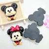 Accesorios de Resina de Dibujos Animados Nini Qiqi Estuche de Teléfono Diy Clip para el Cabello de Gel de Crema Joyería Pegatina para Refrigerador Llavero Material