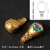 Cobre bañado en oro con oro real y motivo de nube esmaltada conector de tres vías DIY accesorios para pulseras y collares accesorios de cuerda trenzada hechos a mano adornos decorativos