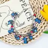 Pulsera Panjiadora de Animación de Dibujos Animados y Series de Televisión Populares Transfronteriza Colgante Stitchai Pulsera de Aleación de Zinc Venta al Por Mayor