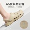 Zuecos Puxijia Yu de Suela Blanda para Mujer, Zapatos de Playa de Verano con Sensación de Caca, Sandalias Antideslizantes de Eva con Puntera para Hombre