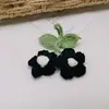 Flores Pompones de Venta Caliente Transfronterizas, Flores de Cinco Pétalos, Flores de Hilo Tejidas a Crochet a Mano, Accesorios de Ropa DIY, Accesorios para Zapatos, Sombreros y Bolsas