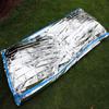 Manta de Emergencia de Película de Aluminio PE Suministros de Emergencia para Salvar Vidas Aislamiento Saco de Dormir Manta de Protección Solar Manta de Aislamiento