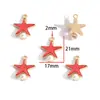 Colgante de Aleación de Perla Incrustada de Estrella y Luna Colgante Hecho a Mano DIY Pulsera Llavero Accesorio para Bolso W858