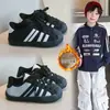 Zapatillas Deportivas Infantiles Shell Head con Forro Polar para Abrigo Otoño/Invierno 2026 Nuevas Llegadas Niños Niñas Suela Suave Antideslizantes Casuales para Patineta