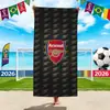 Toalha de Praia da Copa do Mundo de 2026, Toalha de Banho e Esportiva de Microfibra de Secagem Rápida Absorvente Personalizada para as Seleções de Futebol dos EUA, Canadá e México