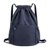 Mochila de entrenamiento de fútbol y baloncesto, personalizable con logo, bolsa con cordón deportiva y de fitness para actividades