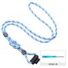 Adecuado para correa de reloj de teléfono Little Genius Z9/Z8, cordón de nailon Z6, collar colgante D2/Q1A, accesorios universales Q2A
