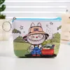 Bolsa de merienda para niños Bolsa de almacenamiento de PU venta al por mayor directa de fábrica nueva linda bolsa de monedas de dibujos animados animación