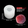 Molde de Silicona de Frutas Simuladas (Manzana, Plátano, Fresa, Mora), Decoración para Hornear Postres de Frutas 3D, Molde Squishy