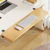 Placa de Extensión para Escritorio para Uso Doméstico, Placa de Extensión Ensanchada sin Taladro, Reposamanos, Bandeja Plegable Ensanchada para Teclado de Escritorio de Oficina