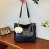 High-end Large Bag Women's 2024 Nova moda feminina verão moda grande capacidade commuter tote bag textura saco de ombro bolsa feminina