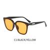GLAZZY Nuevas Gafas de Sol Estilo Pequeño Libro Rojo GM Sentido Avanzado Estilo ins Sesión de Fotos Callejeras Gafas de Sol con Protección UV para Hombres