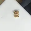 Retenção Forte de Cor Acessórios de Cristal de Zircônio Banhados a Ouro 14K Contas Espaçadoras Urso Pulseira DIY Feita à Mão Acessórios de Joias com Contas