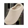 Carcasa de zapato impermeable EVA Lidani Pantuflas de algodón para mujer Otoño/Invierno Cálidas y cómodas para interior Pantuflas tipo Birkenstock Uso exterior Invierno para hombre