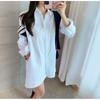 Ropa Femenina Coreana, Camisa Nueva de Manga Larga Suelta de Alta Calidad de Dongdaemun, Moderna y Versátil, Estilo Coreano, Suelta y Adelgazante