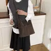 Bolso Cubo Retro Versátil 2026 Primavera y Otoño Nuevo Estilo para Viajar Debajo del Brazo Gran Capacidad Elegante Bolso de Hombro Cruzado