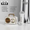 Alto-falante Bluetooth Microfone Urso Morango Mickey 5.3 Bluetooth Cancelamento de Música Original com Uma Tecla Alto-falante para KTV em Casa Atacado Dropshipping