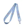 Cuerda colgante de dibujos animados con cuerda colgante para insignia, juego de cordones para credencial, tarjeta de fábrica, tarjeta de exposición, tarjeta de estudiante, tarjeta de trabajo, tarjeta escolar, juego de cordones largos