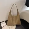 Bolsa Tote de Lujo Estilo Nuevo Verano 2026, Bolso Cruzado de Textura Suave de Cuero Retro, Bolso de Hombro de Moda de Gran Capacidad para Mujer