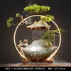 Nuevos Adornos de Agua de la Suerte Zen Chino para Sala de Estar, Oficina, Escritorio, Decoración Creativa para el Hogar, Regalo de Inauguración