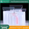 Saco Pequeno PE com Fecho Ziplock Transparente Saco de Embalagem para Alimentos Saco com Vedação Espessa Saco de Embalagem Plástica Saco Grande Selado para Atacado