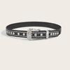 Cinturón de diamantes estilo japonés y coreano nuevo estilo punk estilo europeo y americano cinturón de pedrería con remaches cinturón hip hop estilo motociclista ventas directas de fábrica