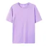 Camiseta de manga corta 100% algodón puro para hombre, unisex, corte holgado casual, camiseta lisa de color sólido de 210g, camiseta publicitaria