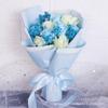 Ramo Grande de Gypsophila Seca y Rosas para el Día de San Valentín, Flores Eternas para Novia, Madre, Maestra, Ramo Artificial