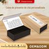Caixa de Embalagem Personalizada para Chá Pote Pequeno Caixa de Presente Caixa Vazia Unidades de 0,5kg de Alto Padrão Atacado em Pequenos Lotes Embalagem de Caixa de Presente