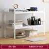 Estantería de escritorio para dropshipping, pequeña, simple, para dormitorio, estante de almacenamiento de hierro, estante de oficina, almacenamiento de mesa, sala de estar