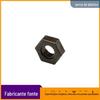 M3.5 porca de plástico hexagonal métrica tampa de rosca de plástico porca de hexágono de nylon fábrica atacado
