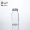Botella Cuadrada de Vidrio para Condimentos con Tapa de Madera de Bambú, Condimentos para Cocina del Hogar, Botella para Pimienta Molida, Botella Rociadora de Comino y Chile para Barbacoa