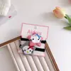 Gomita para el Cabello de Caramelo Rellena de Algodón a Cuadros Estilo Coreano, Diadema de Tela Linda para Niñas, Alta Elasticidad, Suave con el Cabello, Accesorio para el Cabello