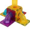 Traje de lámina magnética de ventana de color transfronterizo bloque magnético tubo juguetes educativos para la primera infancia de los niños bloque magnético venta al por mayor