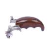 Aço inoxidável 304 ghost lock Phoenix 6 Geração 6 geração sândalo CNC chanfro ébano deserto ferro liso fabricante de estilingue de couro