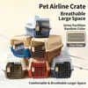 Homes for Pets Spree Transportadora de Viaje Transportadora Rígida para Perro Gato, Jaula de Viaje para Mascotas Pequeñas con Asa, Diseño Ventilado, Fácil Montaje,