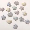 Corazón de Tela Rayada Fresco y Sencillo Botones de Estrella de Cinco Puntas Accesorios para el Cabello DIY Ropa Accesorios para Zapatos Accesorios para Fundas de Teléfono