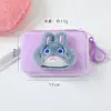 Bolsa de Monedas de Peluche de Conejo y Zorro Dibujos Animados Lindos, Bolsa de Almacenamiento de Auriculares para Estudiantes de Alto Valor, Pulsera con Anillo a Presión al por Mayor