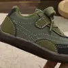 2026 Zapatos Nuevos de Algodón para Niños, Estilo Coreano, Superficie de Cuero, Zapatos Deportivos para Niños Pequeños, Zapatos Bebé Forrest Gump 6831