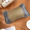 Almohada fresca de verano almohada de tallo de té seda de hielo almohada fresca de bambú almohada fresca de mahjong almohada antigua de ratán de bambú almohada de verano almohada individual de bambú