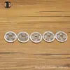 Hongda Wholesale Directo Cobre Blanco 3.3cm Monedas de Cobre Monedas de los Cinco Emperadores Diez Emperadores Antiguas Qianlong Venta Directa