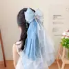 Diadema de Princesa Elsa Accesorios para el Cabello de Niñas Pasador de Hielo y Nieve Diadema Elsa Cinta de Moño Pinza para el Cabello Trenzada para Niños