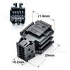 3- 179843 -3 Suministros de Fábrica Mercedes-Benz 10 Agujeros Techo Solar Espejo Retrovisor Luz Trasera Conector Arnés Cableado Coche