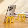 Suporte de Celular para Celular McDonald's Fofo Portátil Suporte de Mesa para Estudante Preguiçoso Enfeites Criativos para Escritório Suporte de Celular para Celular