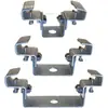 Colgador para viga en I, Soporte para candelabro, Colgador para estructura de acero, Abrazadera ajustable para viga de acero, Abrazadera para colgar viga H, Abrazadera fija para viga