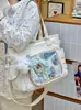 Otoño 2026 Nuevo Estilo Japonés Bolsa Ita Gran Capacidad Bolso de Hombro Cruzado Estudiante de Anime Viajero Versátil Bolso de Lona