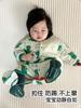 Pijama para Bebé Otoño e Invierno Engrosado Clase A Cálido Algodón Saco de Dormir Unisex Ropa de Una Pieza para Bebé Ropa de Dormir de Manga Larga Invierno