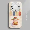 Dios de la Fortuna de la Riqueza Adecuado para Funda de Teléfono Móvil Apple 17Promax Iphone16/15 Nuevo Dibujo Animado 14 Vidrio 1