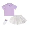 Playeras tipo polo de verano de colores dulces para niños, Disfraces de porristas, Uniformes para coro de canciones rojas de temporada de graduación de kínder, Disfraces de actuación