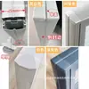 45 tipos de accesorios para mamparas de pantalla 320 piezas de combinación para cabinas de estación de trabajo de escritorio de oficina tira de sellado de aleación de aluminio cubierta de hebilla para pata de mesa